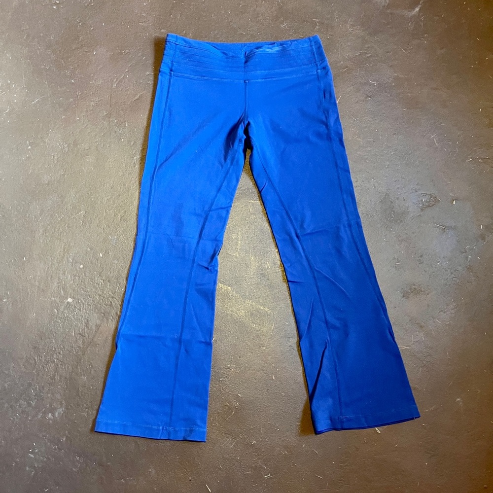 Prana Blue Flare Leggings - Size M